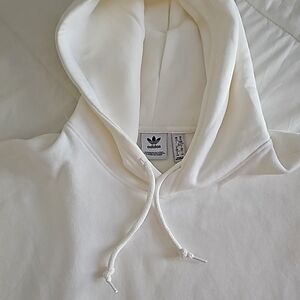 Adidas Originals Hoodie, brand new, white, XL, fleece lined